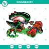 Super Mario Alien themed SVG files for Super Mario Bros Movies Day, featuring PNG and DXF formats. Great for crafts and digital projects.