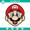 Super Mario Bros characters bundle SVG files with Mario and Luigi designs for digital projects.