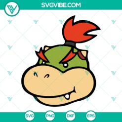 Super Mario Bros Characters Head SVG Image Bundle, Mario SVG File, Luigi SVG Files 10