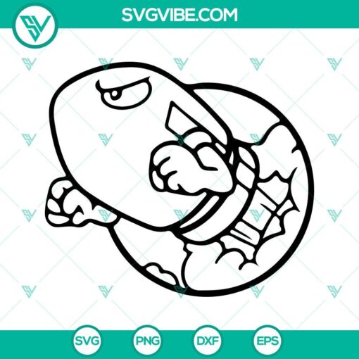 Super Mario Bros Outline SVG Files Bundle, Luigi SVG Files, Yoshi SVG Images, 8