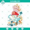 Super Mario Ghost Rider design with SVG, Super Mario Bros files in PNG, DXF, EPS formats for digital use.