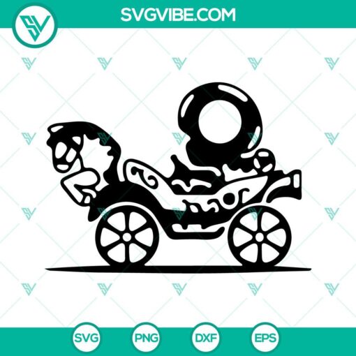Super Mario Kart SVG bundle with kart racing game and Mario characters, ideal for game-themed designs.