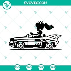 Super Mario Kart SVG File Bundle, Kart Racing Game SVG File, Mario Game SVG Download 12