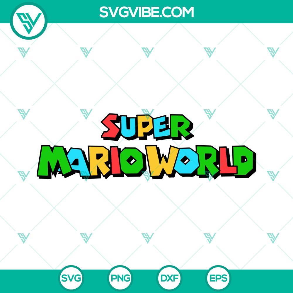 Super Mario World SVG, Super Mario Bros SVG PNG EPS DXF File Super Mario World SVG images featuring Mario, Luigi, and characters, in PNG, EPS, and DXF files for download.