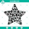 Super Star Mario themed mosaic style SVG files featuring Mario Kart and Super Mario characters for digital crafting projects.