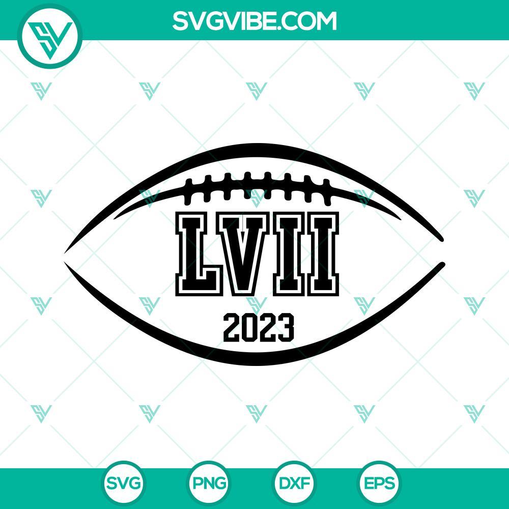 Superbowl LVII SVG, Super Bowl 2023 SVG, Super Bowl SVG Cut file Super Bowl LVII 2023 SVG files, perfect for crafting.