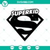 Superkid-themed SVG images and cut files for Cricut and Silhouette, available in PNG, DXF, and EPS formats. Ideal for kids' crafts and projects.