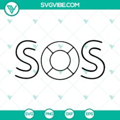 SZA SVG Files Bundle, Musician SVG Image, Sos Album SVG Image PNG DXF EPS Files 4