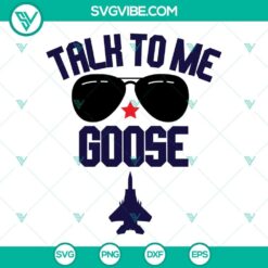 Talk to Me Goose SVG design inspired by Top Gun Maverick. Maverick quote, perfect for digital projects.