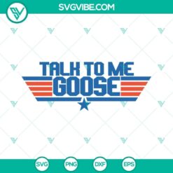 Talk To Me Goose SVG Files with Maverick from Top Gun movie, Top Gun Clipart design. Perfect for fans of the classic film.