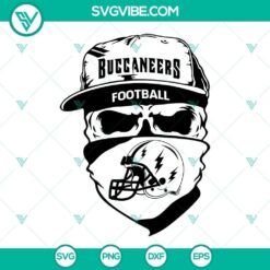 Tampa Bay Buccaneers Skull SVG Image, Buccaneers Football SVG Images PNG DXF
