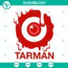 Tarman logo in SVG, PNG, DXF, EPS formats. Bold and modern typography with a skull for horror-themed design projects.
