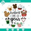 Christmas snack-themed Mickey SVG files, perfect for the tastiest time of year.