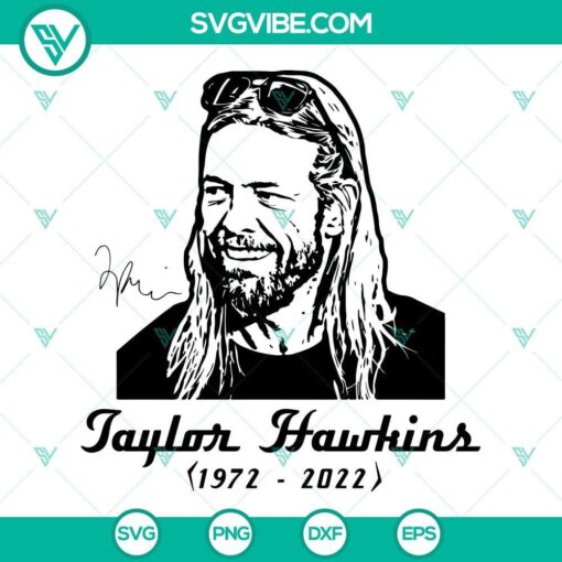 Taylor Hawkins tribute SVG images featuring Foo Fighters themed designs. Ideal for Taylor Hawkins fans and music enthusiasts.