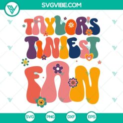 Taylor Swift inspired SVG file for kids, featuring a tiny fan design for Swifties. Ideal for crafting projects and fans of the singer.