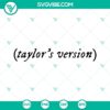 Taylor Swift Fearless album cover SVG file, featuring Taylor's Version design in PNG format for digital crafting projects.