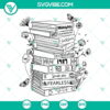 Taylor Swift Midnights album SVG images for download, featuring stylish intricate book designs.