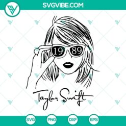 Taylor Swift Bundle Vector SVG Image, Swifties PNG DXF EPS Cut files 8