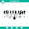 Taylor Swift Eras Tour SVG Download featuring Taylor Swift's album eras in a vector graphic format perfect for craft projects and fan merchandise.
