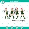 Taylor Swift Not Going Santa Hat SVG, Christmas Era SVG Files - festive design with singer in Santa hat.