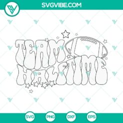 Team Halftime SVG Files with Football Game Day designs, perfect for Halftime Show projects. Download high-quality SVG Image.