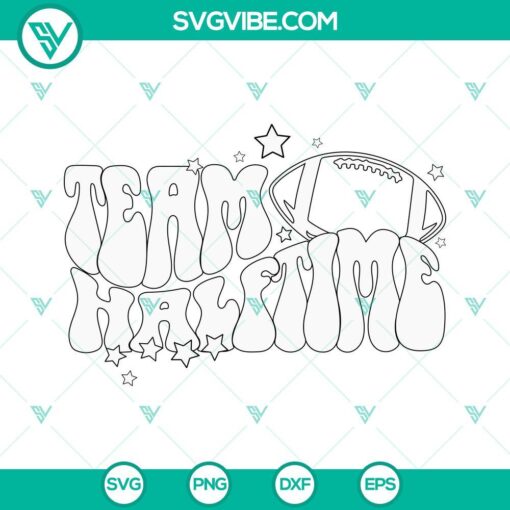 Team Halftime SVG Files with Football Game Day designs, perfect for Halftime Show projects. Download high-quality SVG Image.