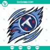 Tennessee Titans Ripped Claw SVG File with team logo and images, ideal for Titans fans and crafts.