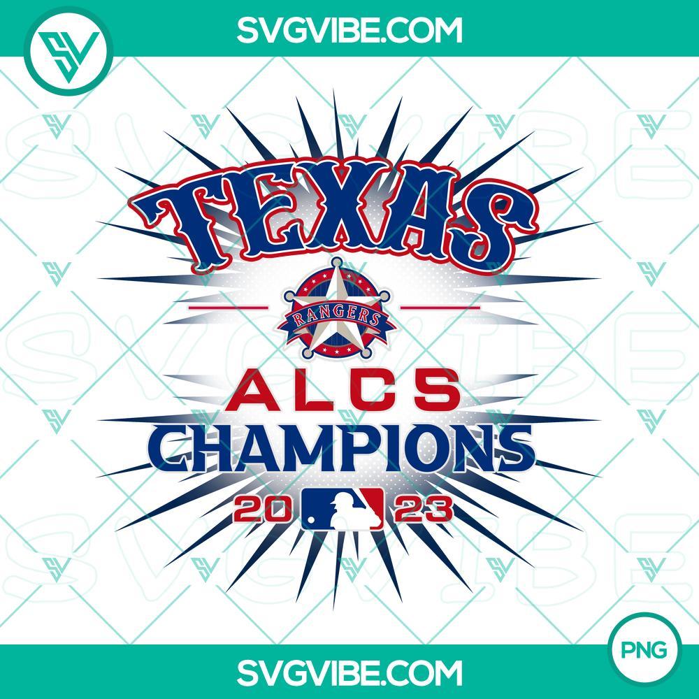 Texas Rangers ALCS 2023 Victory PNG File, Texas Rangers World Series Champions PNG File File Designs Texas Rangers ALCS 2023 and World Series Champions PNG file designs for victory celebration.