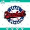 Texas Rangers baseball design SVG and PNG files for crafting projects. Great for Texas Rangers fans.