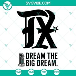 Texas Rangers Dream The Big Dream SVG Image, featuring Texas Baseball, ALCS 2023 Champions, World Series 2023, and various SVG files.