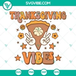 Retro Thanksgiving 2022 SVG with festive elements like pumpkin, turkey, and cornucopia on a warm background. Perfect for Thanksgiving vibes.