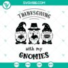 Thanksgiving gnome SVG design for download, perfect for crafting projects. Sunny, colorful, and whimsical, includes PNG and DXF files.