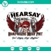 Hearsay Brewing Co SVG logo with Mega Pint design, perfect for Hearsay Brewing enthusiasts.
