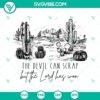 Devil vs. Lord SVG images with Revival theme by Zach Bryan, featuring scrap elements and victorious symbolism.