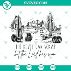 Devil vs. Lord SVG images with Revival theme by Zach Bryan, featuring scrap elements and victorious symbolism.