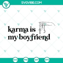 The Eras Tour SVG Download Bundle, Midnights SVG File, Karma Is My Boyfriend 10
