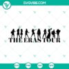 Eras Tour 2023 SVG images for Taylor Swift fans, includes Swifties SVG images for download in PNG format.