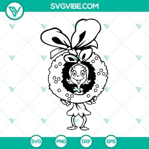 The Grinch SVG File Bundle, Grinch SVG Image, Cindy Lou Who SVG File, Max Dog SVG Images 1