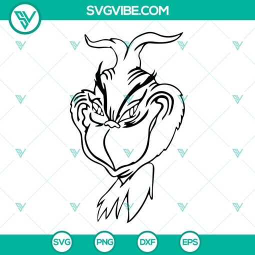 The Grinch SVG File Bundle, Grinch SVG Image, Cindy Lou Who SVG File, Max Dog SVG Images 2