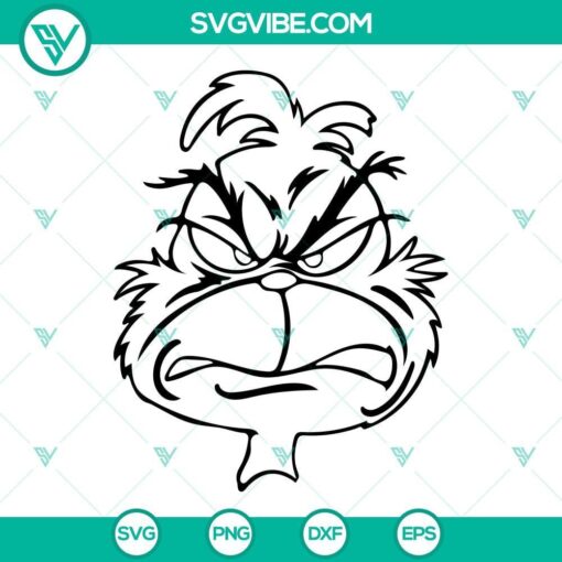 The Grinch SVG File Bundle, Grinch SVG Image, Cindy Lou Who SVG File, Max Dog SVG Images 5