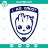 Guardians of Galaxy logo SVG bundle, I Am Groot SVG file, Star - digital download for crafting projects.
