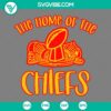 Home of the Chiefs SVG download with Super Bowl-winning Kansas City Chiefs design. Perfect for fans!