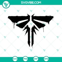 The Last Of Us logo SVG, Fireflies design PNG DXF EPS files. Ideal for gamers, digital downloads.