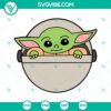 Mandalorian SVG download featuring Boba Fett and Grogu from Star Wars Disney. High-quality SVG files for crafting.