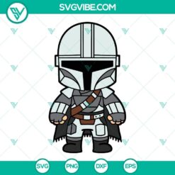 The Mandalorian SVG Download, Boba Fett SVG Image, Grogu SVG Files, Star Wars Disney 2