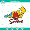 Simpsons SVG download with Bart Simpson and family, SVG, PNG, DXF files for crafting projects.
