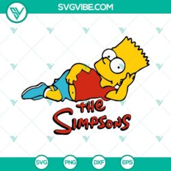 Simpsons SVG download with Bart Simpson and family, SVG, PNG, DXF files for crafting projects.