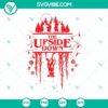 Stranger Things Demogorgon SVG files with Upside Down design. Premium digital download for crafting projects.