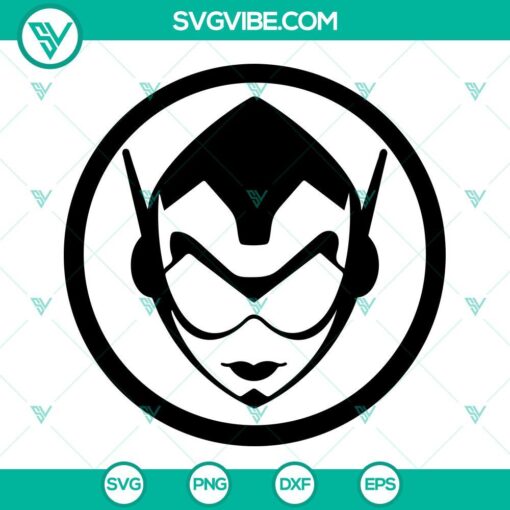 Wasp and Ant Man Quantumania logo SVG files. American superhero design for digital use.