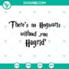Hagrid SVG cut files for Harry Potter fans. Perfect for DIY crafts.